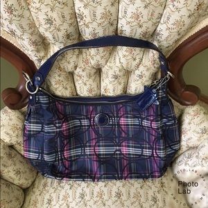Coach Plaid Purse